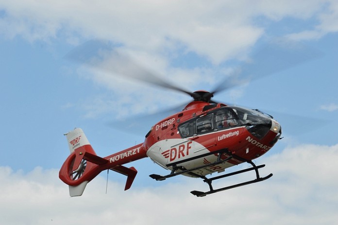 Rettungshubschrauber der DRF Luftrettung